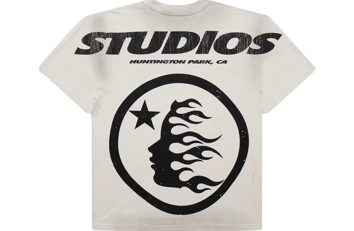 Hellstar Studios Flame Face T-Shirt – Huntington Park Edition