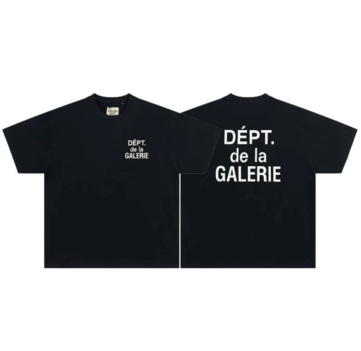 Black DÉPT. de la GALERIE T-Shirt – Limited Edition