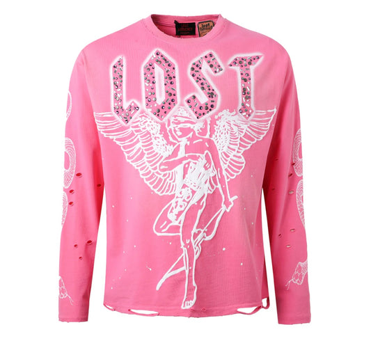 Pink Lost Angel Long Sleeve