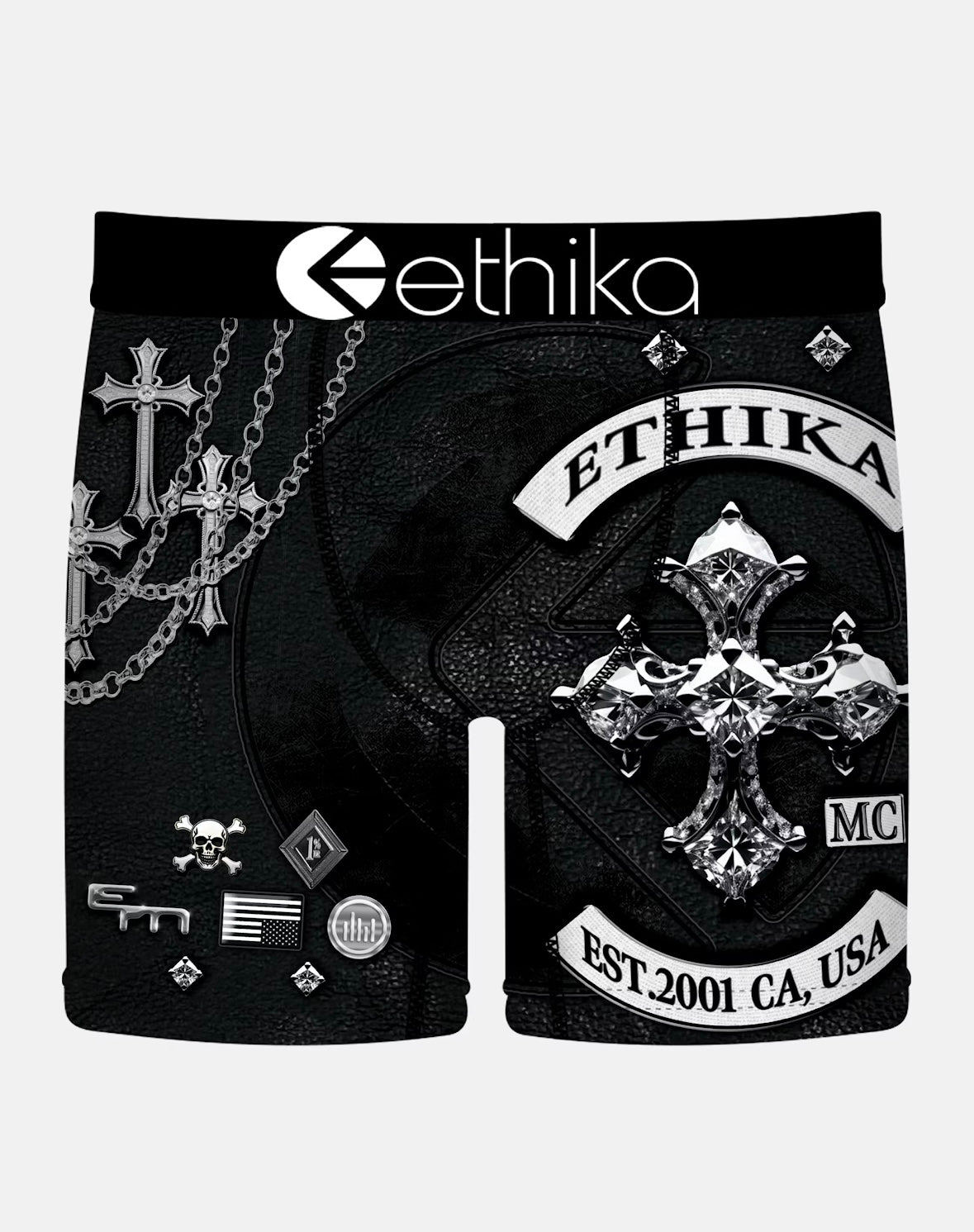 Ethika Men’s Boxer Briefs – Premium Performance Underwear (5 pack)